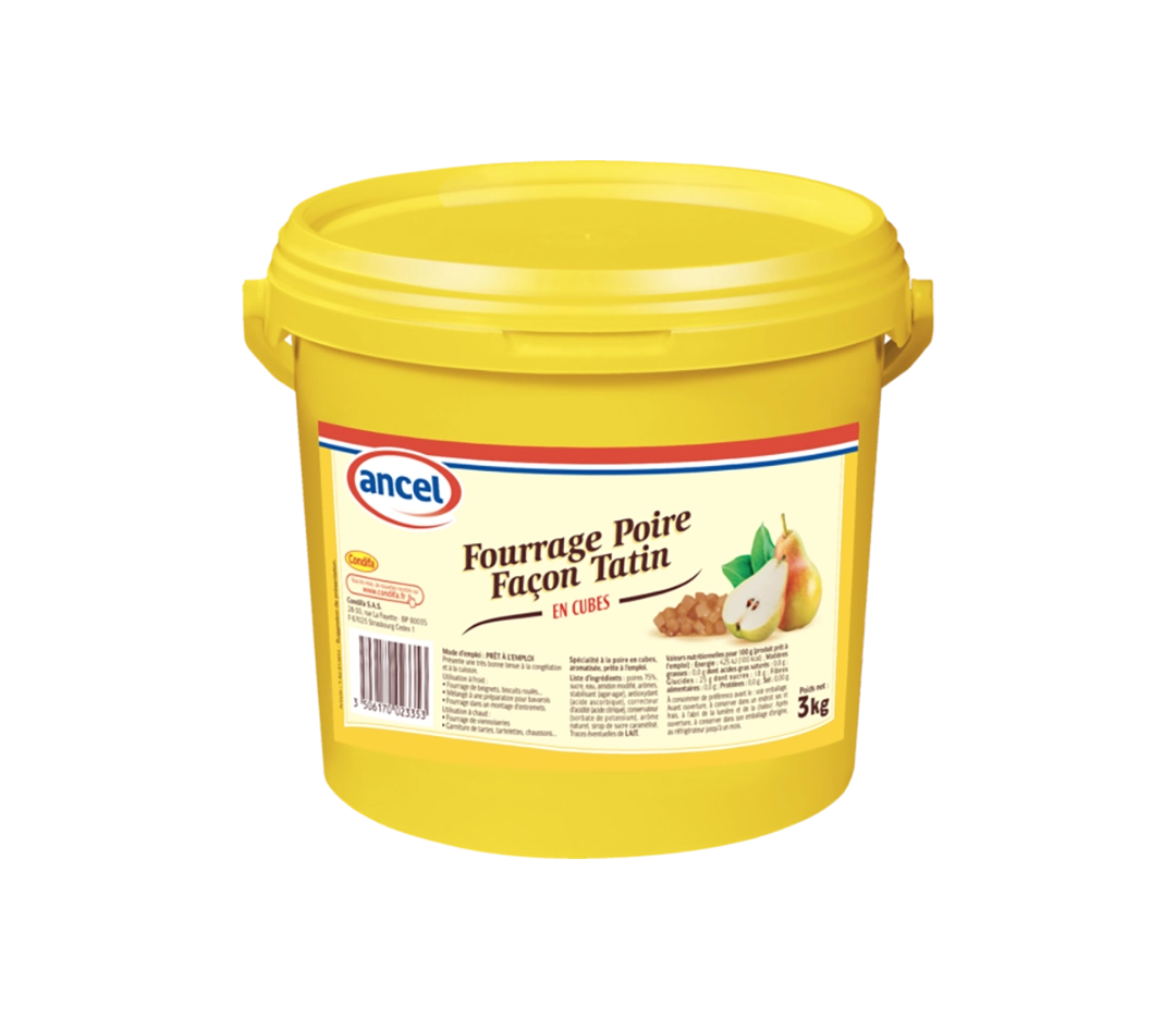 Fourrage poire tatin - 3kg
