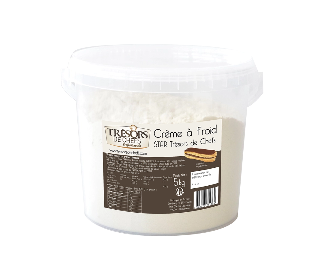 Poudre crème à froid - 5kg