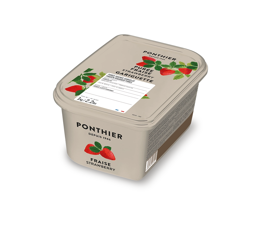 Purée de fraise surgelée - 1kg