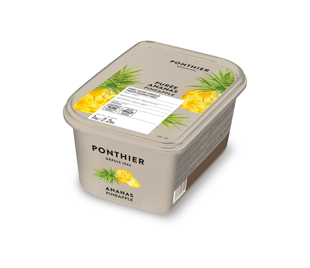 Purée Surgelée Ananas 10% de sucre