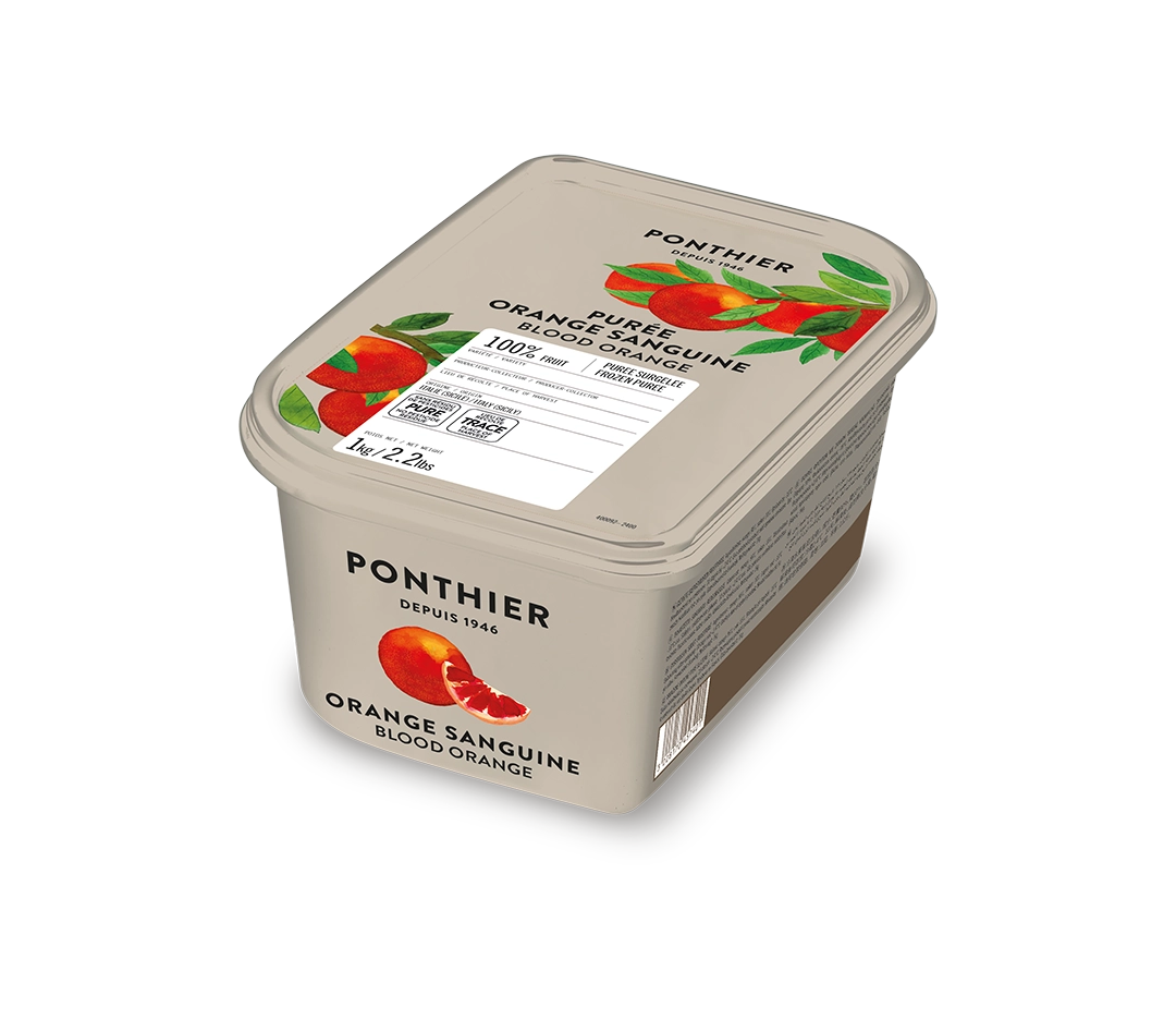 Purée de Fruits Surgelée Orange Sanguine