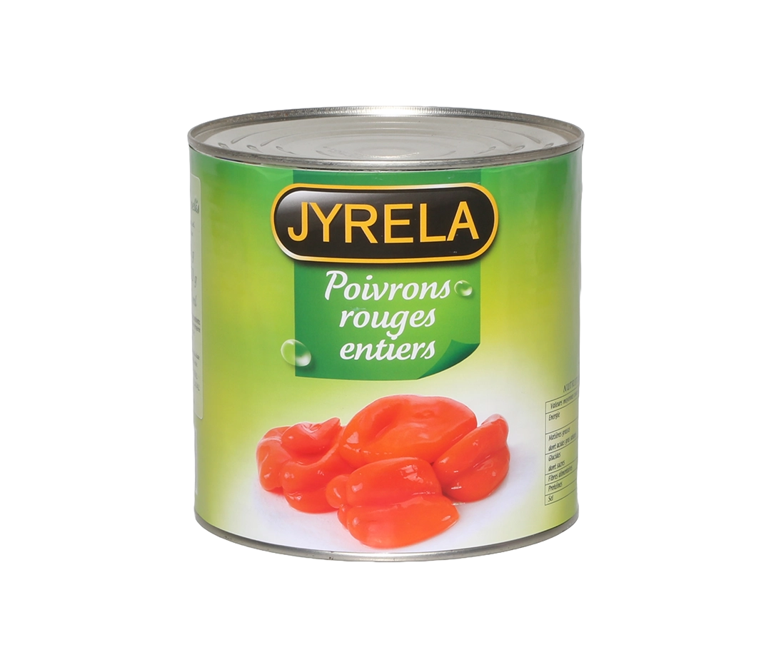 Poivrons rouges entiers - 3/1