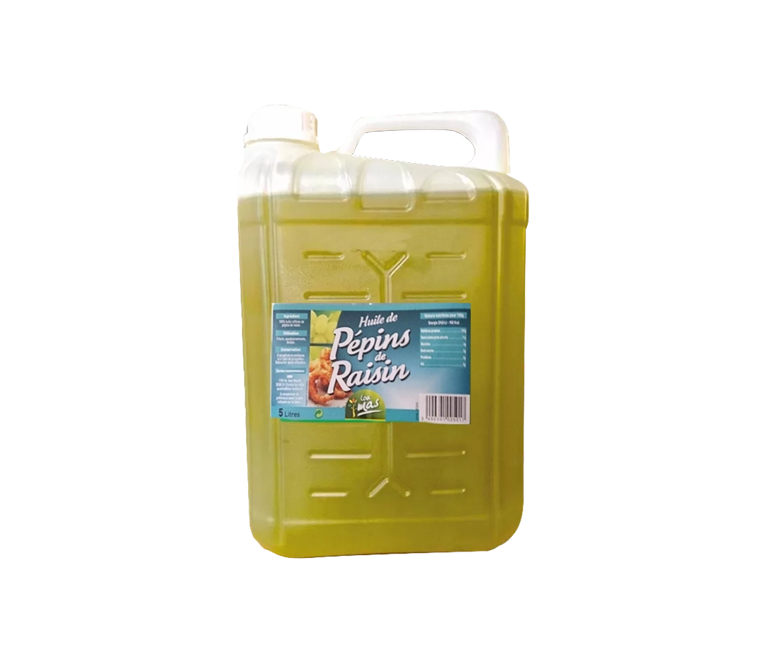 Huile de pépins de raisins - 5L