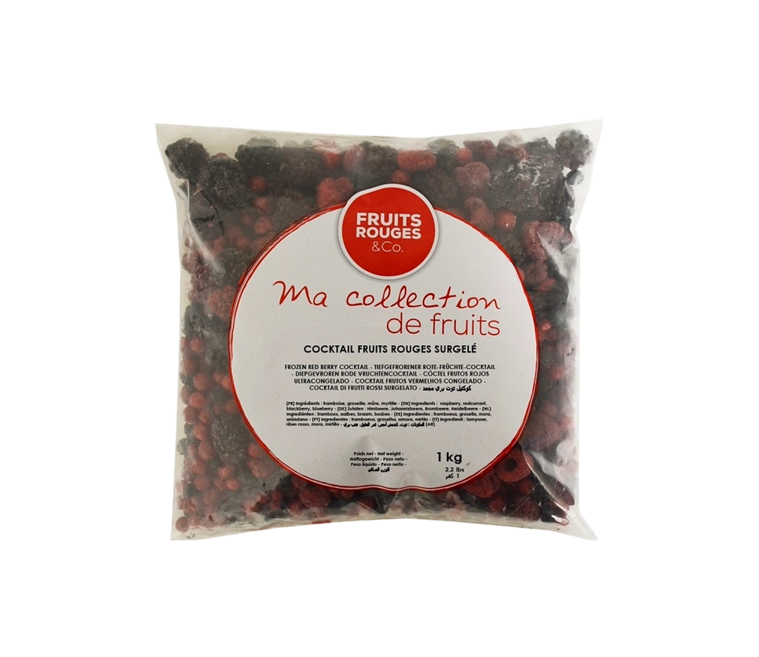 Cocktail fruits rouges billes - 1 kg
