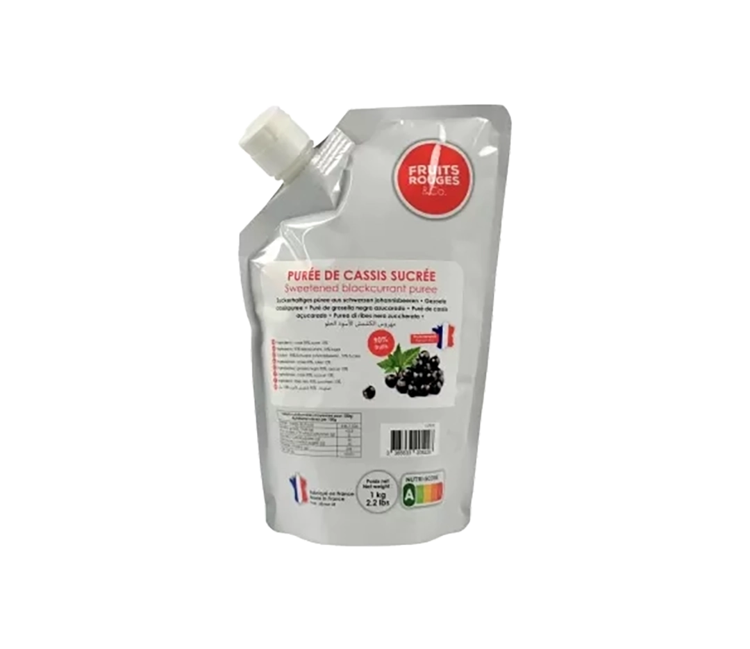 Purée de cassis surgelée - 1kg