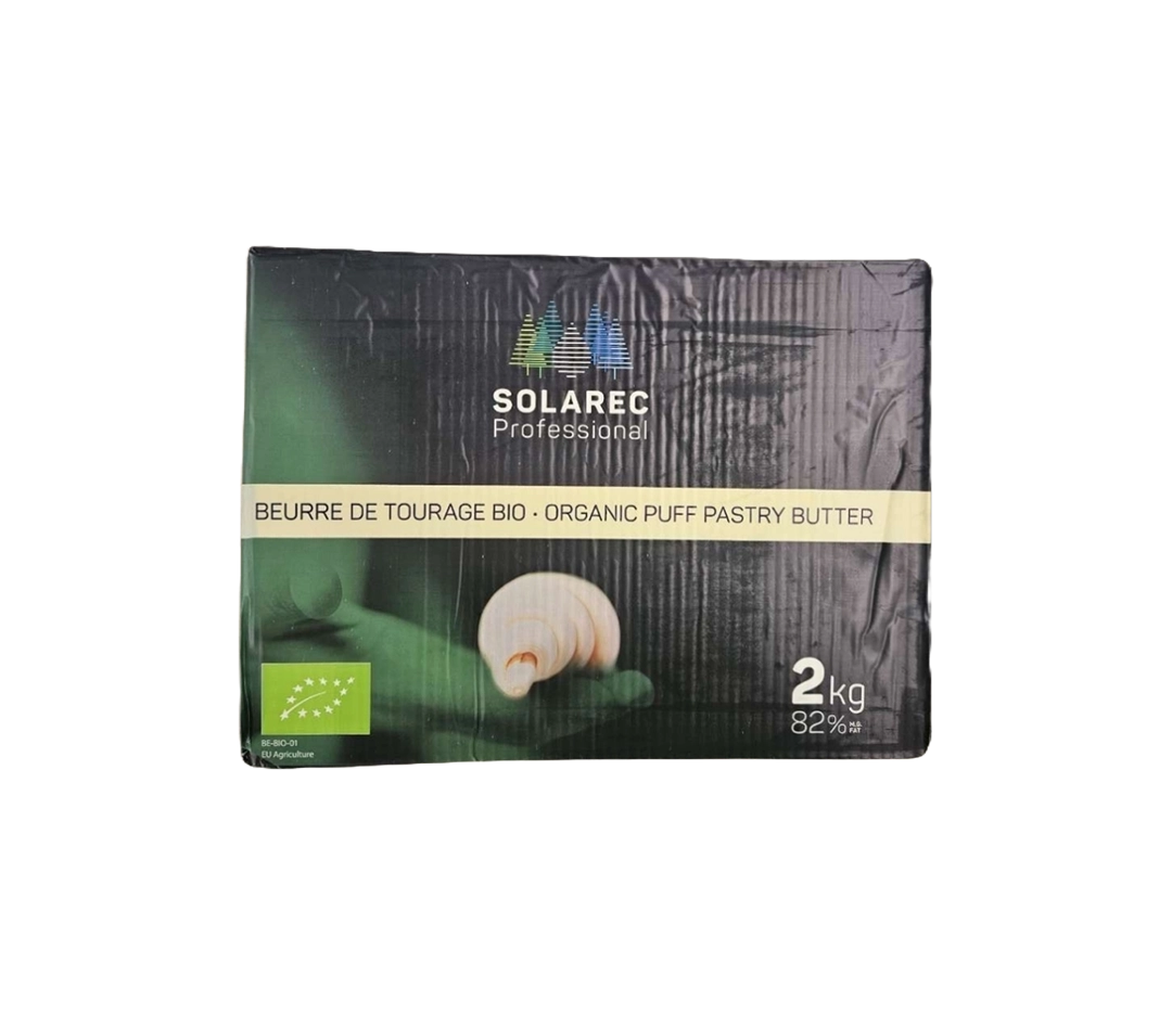 Beurre plaque tourage bio 82% - 10kg