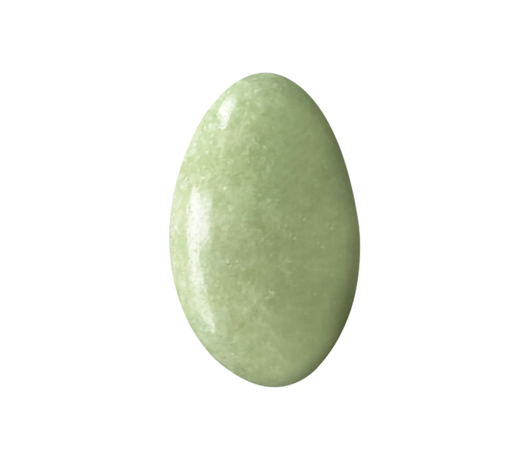 Dragées Chocolat vert amande - 1kg