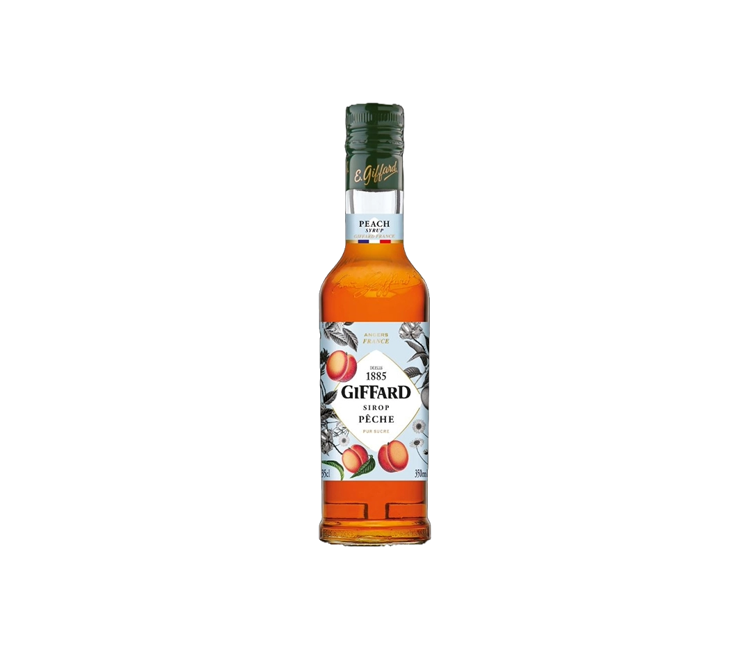 Sirop pêche Giffard - 35cl