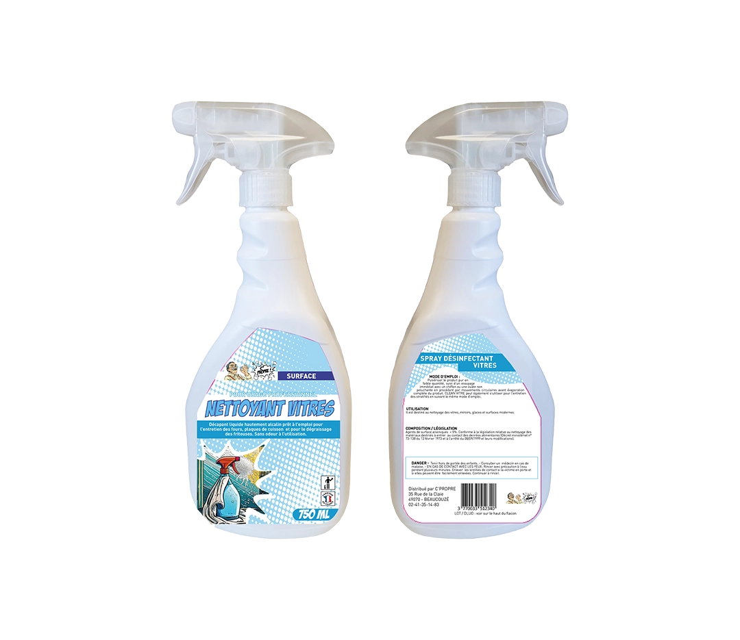 Spray nettoyant vitres - 75cl