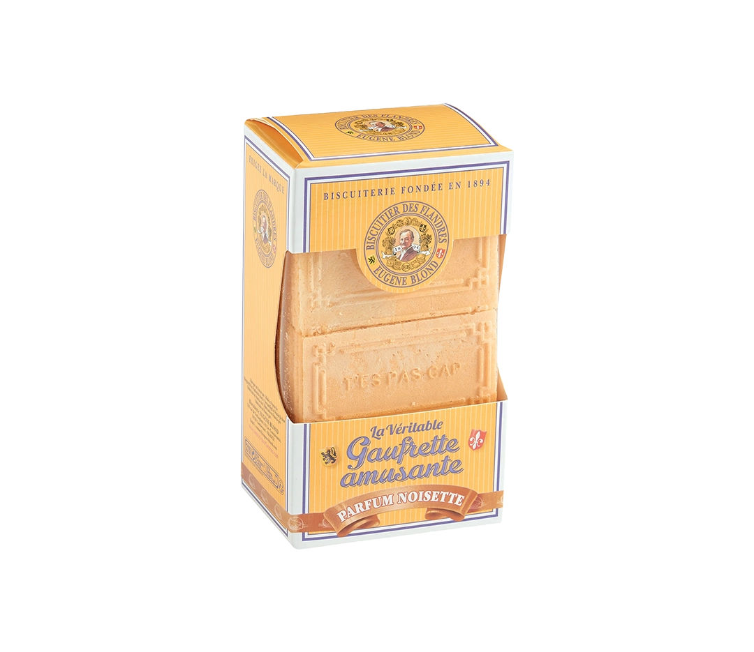 Gaufrettes amusantes noisette - 175g