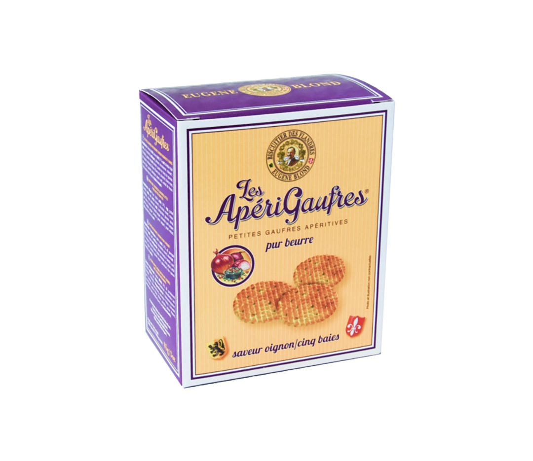 Apérigaufres oignons &amp; 5 baies - 85g