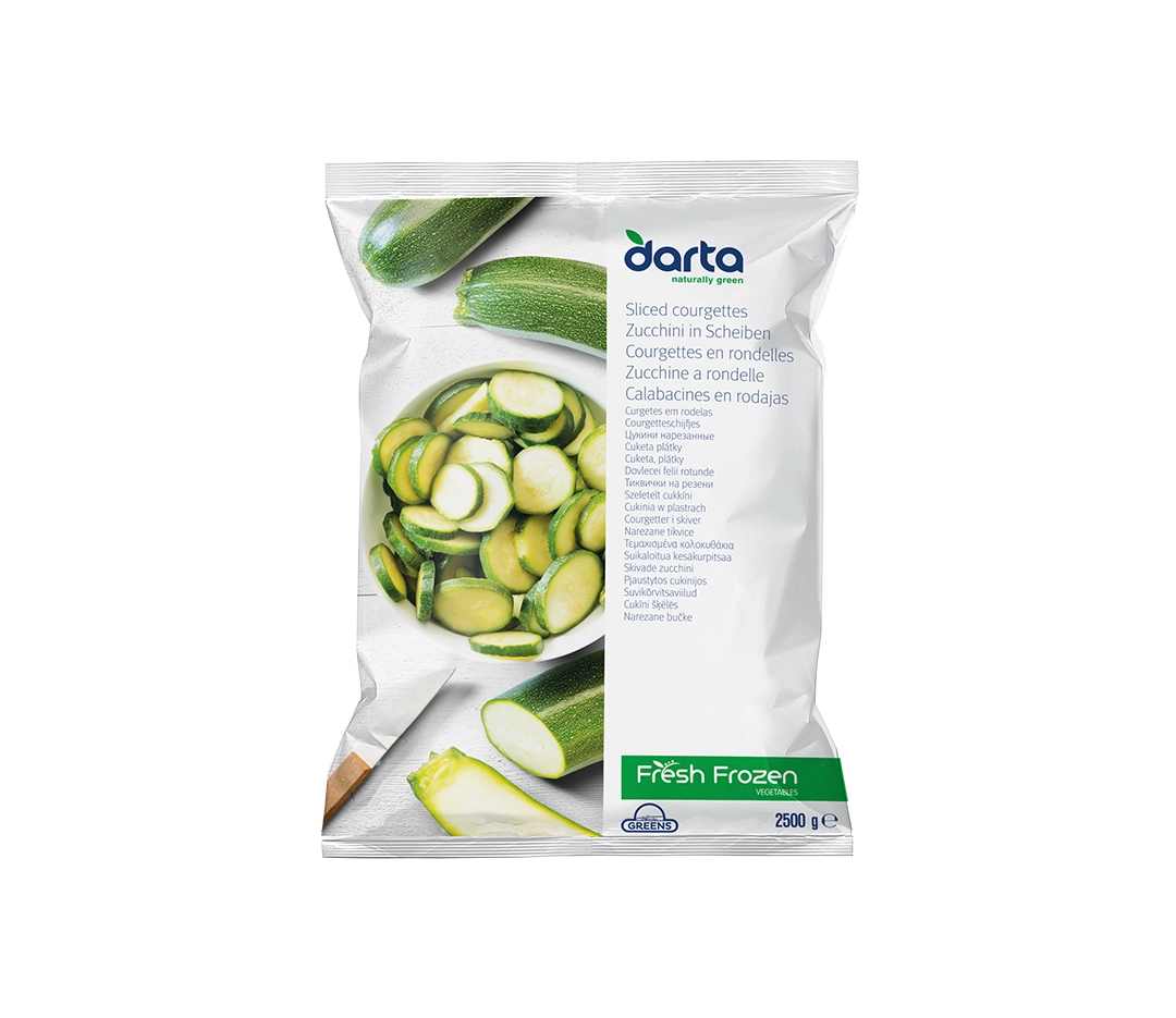 Courgettes en rondelles - 2,5kg