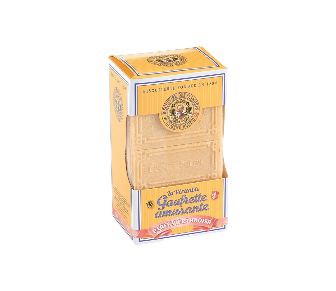 Gaufrettes amusantes framboise - 175g