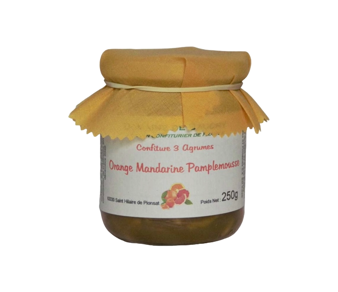 Confiture aux 3 agrumes - 370g